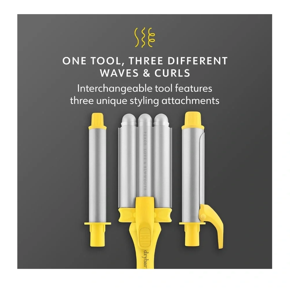 DRYBAR The Mixologist Interchangeable Styling Iron $199 NIB